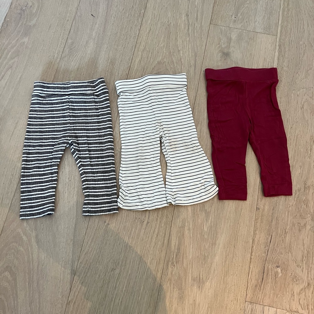 Lot of 3 Kate Quinn Pants - 6-12 months